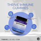 Le-Vel Thrive Immune Gummies with Elderberry & Zinc - 60 Count - image 2