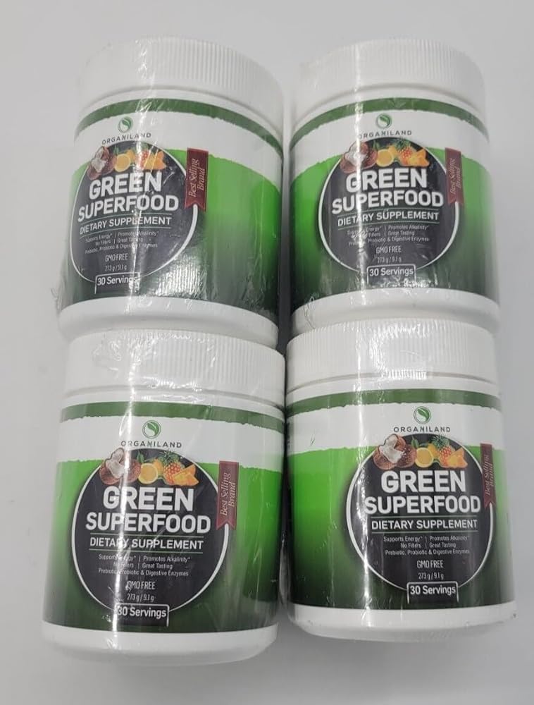 Generic Organic Greens Superfood Powder for Focus & Digestion - 30 Servings - image 9