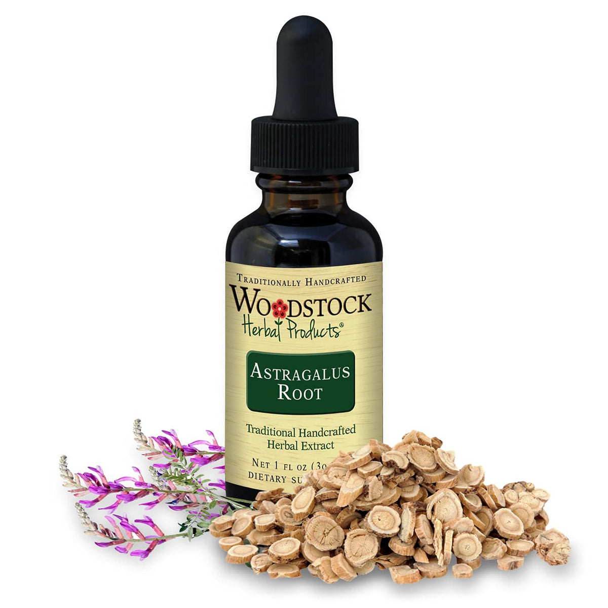 Woodstock Herbal Products Astragalus Root Liquid - 1 Fl Oz