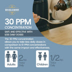Bucklebury Silver Solution Liquid 30ppm Colloidal Silver - 16 Fl Oz - image 4