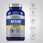 Piping Rock MSM 1000mg Capsules - 250 Count - image 3