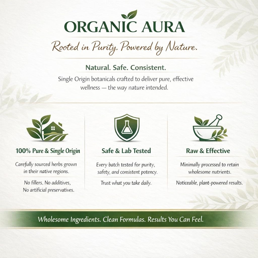 Organic Aura International Amla Capsules 1000mg - 120 Vegetarian Capsules - image 9