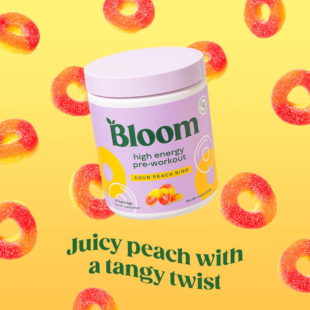 Bloom Nutrition Original Pre Workout Powder