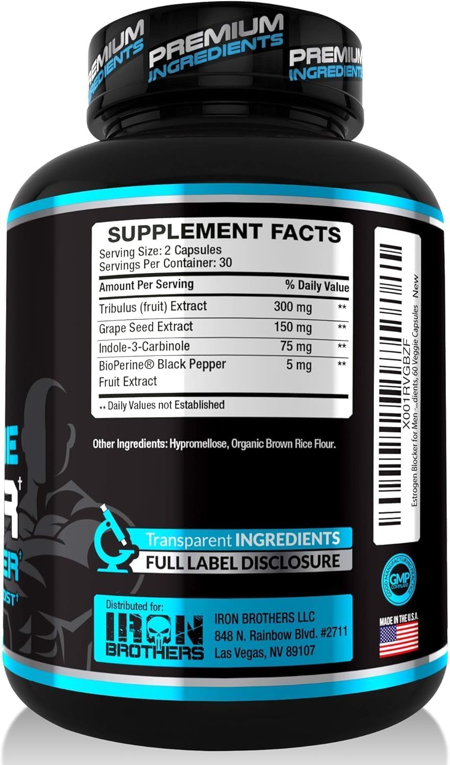 Iron Brothers Men’s Testosterone Support Supplement