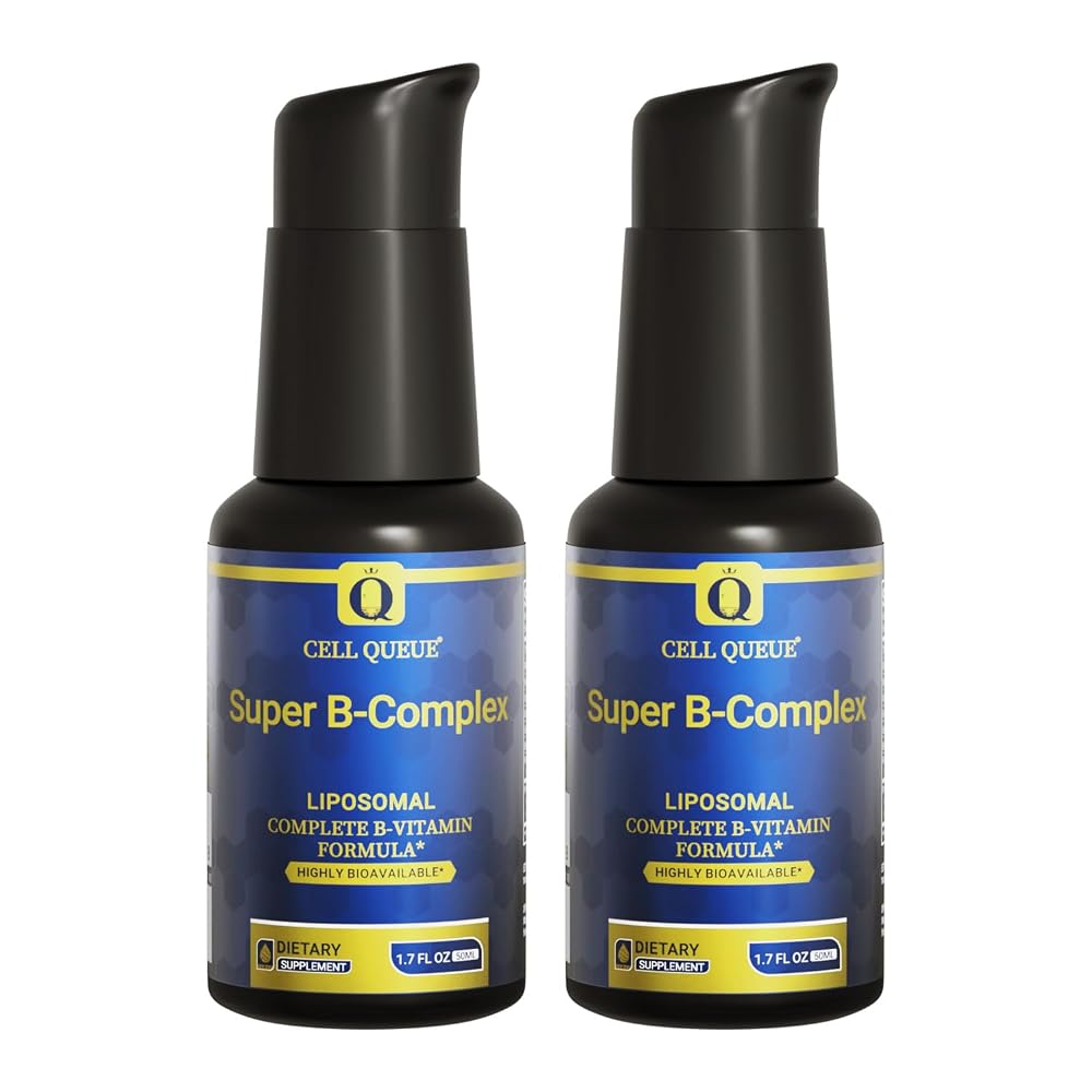 Cellqueue Methylated B Complex Liquid Vitamin - with Liposomal