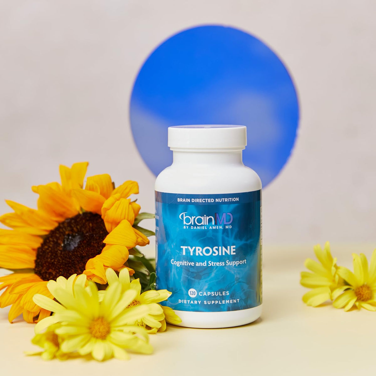 BrainMD Dr Amen Tyrosine for Mental Focus - 120 Capsules - image 4