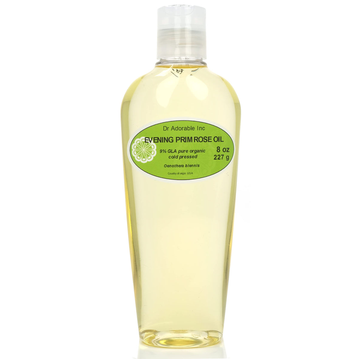 Dr Adorable - 8 oz - Evening Primrose Oil - 100% Pure Natural Organic