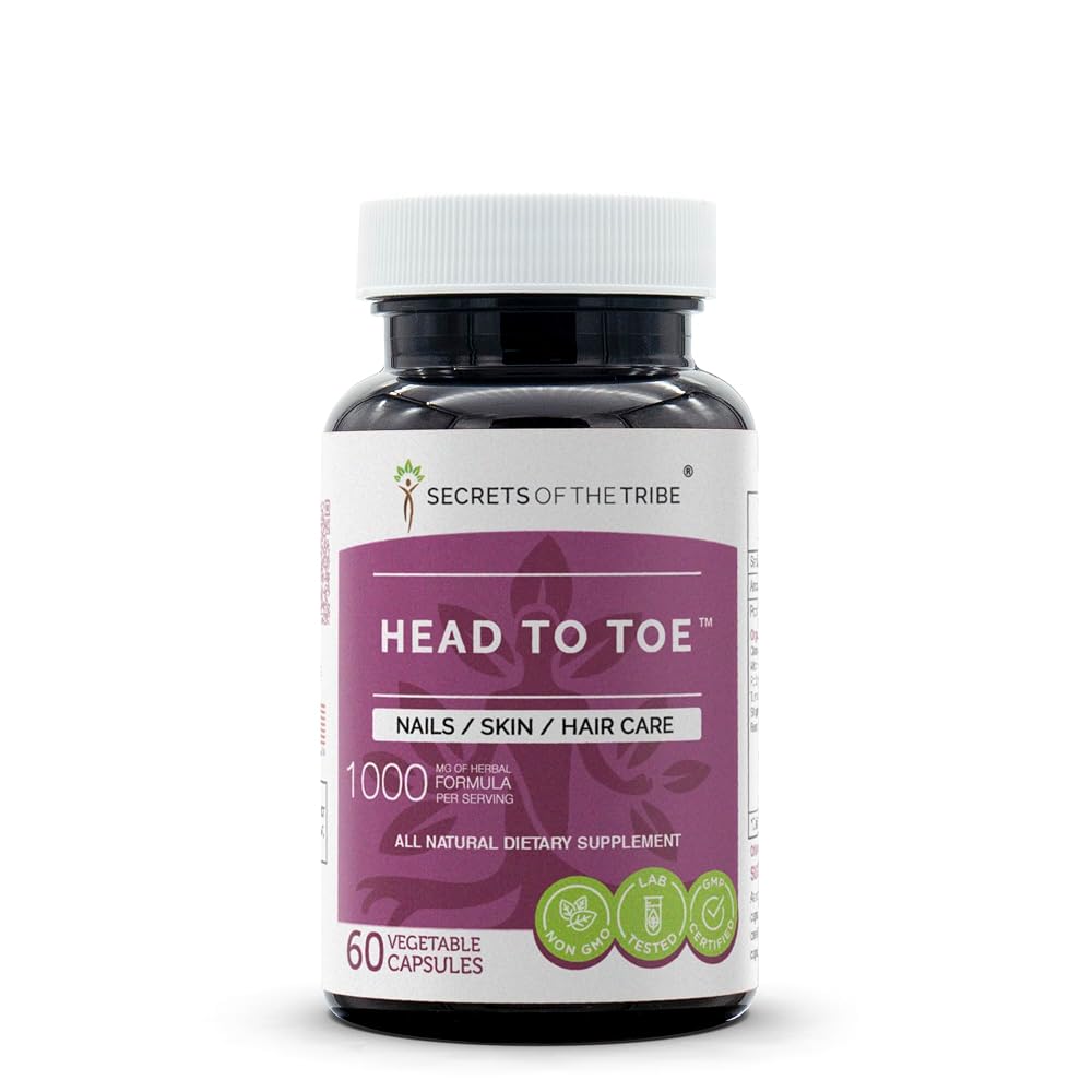 Secrets of the Tribe Head to Toe 60/120 Capsules