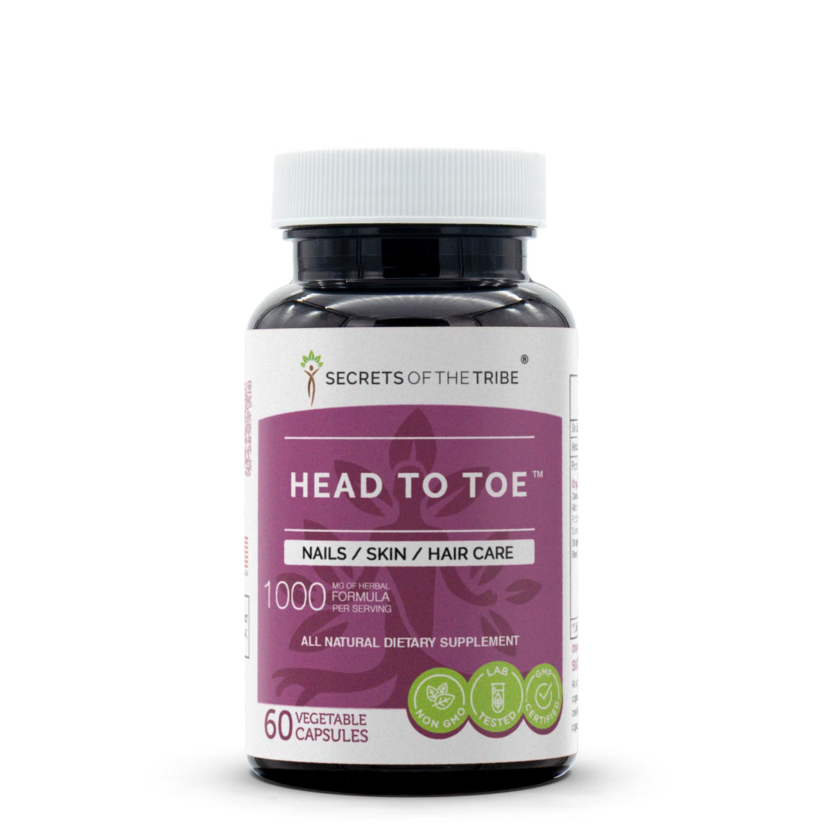 Secrets of the Tribe Head to Toe 60/120 Capsules