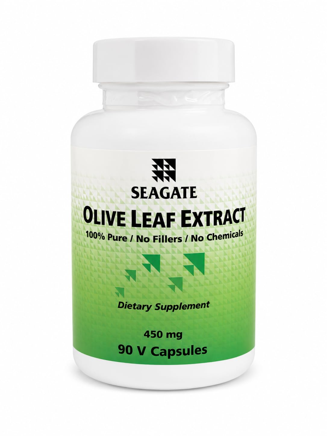 Seagate Products Olive Leaf Extract Supplements 450 mg Capsules