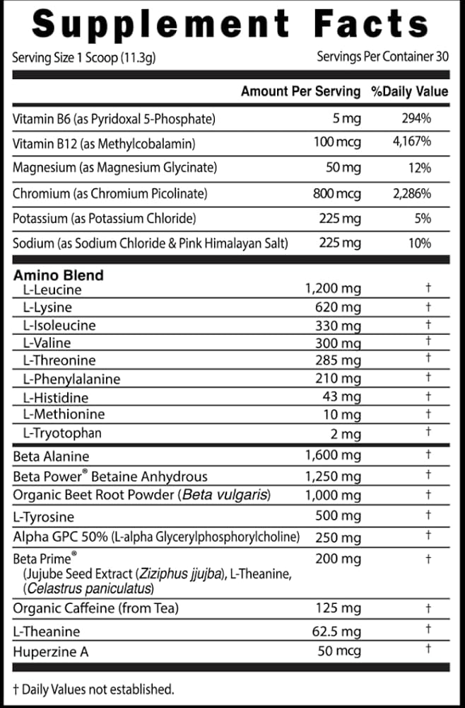 LIVEGOOD E3 Preworkout Powder with BCAA and EAAs - 30 Servings - image 2