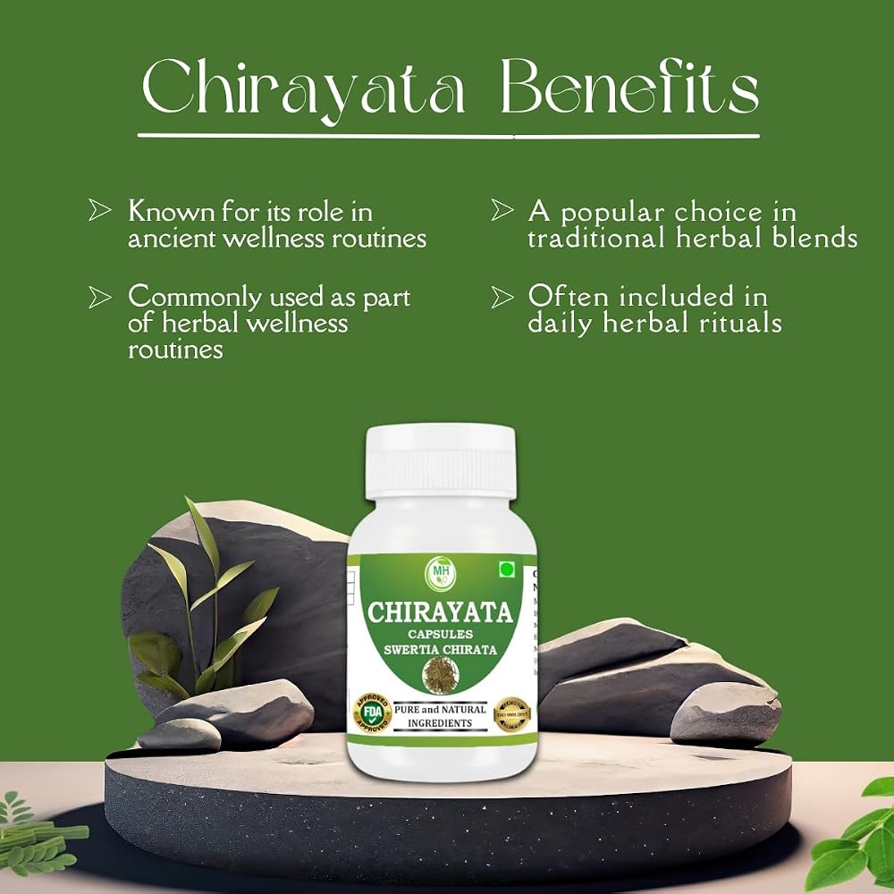 Morsan Healthcare Chirayata 500mg Swertia Chirata Extract - image 8