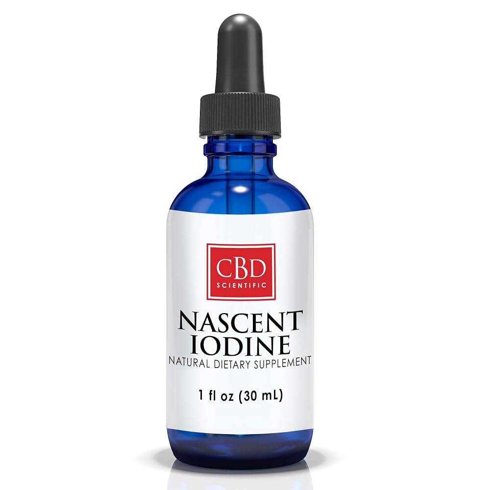 AYOJOY Organic Nascent Iodine Supplement Drops - 1 Fl Oz