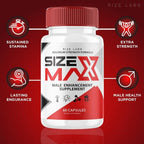 Rize Labs Size Max Capsules for Men - 120 Capsules - image 4