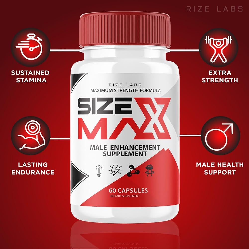 Rize Labs Size Max Capsules for Men - 120 Capsules - image 4