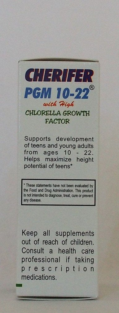 Cherifer PGM 10-22 Chlorella Growth Factor Capsules - 30 Count - image 2
