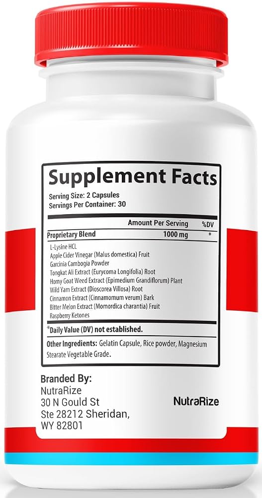 NutraRize Trusted Relief Capsules All Natural Wellness Support - 180 Capsules - image 2