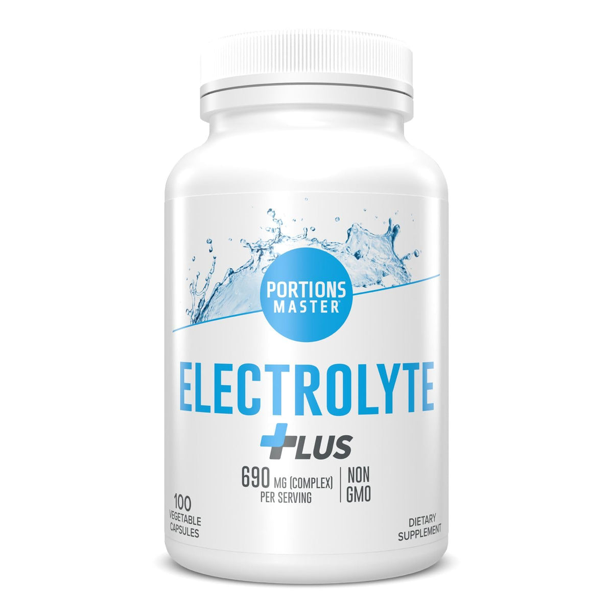 Portions Master Electrolyte Plus with Magnesium & Potassium