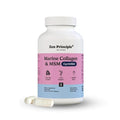 Zen Principle Marine Collagen Peptides Powder with OptiMSM Capsules.