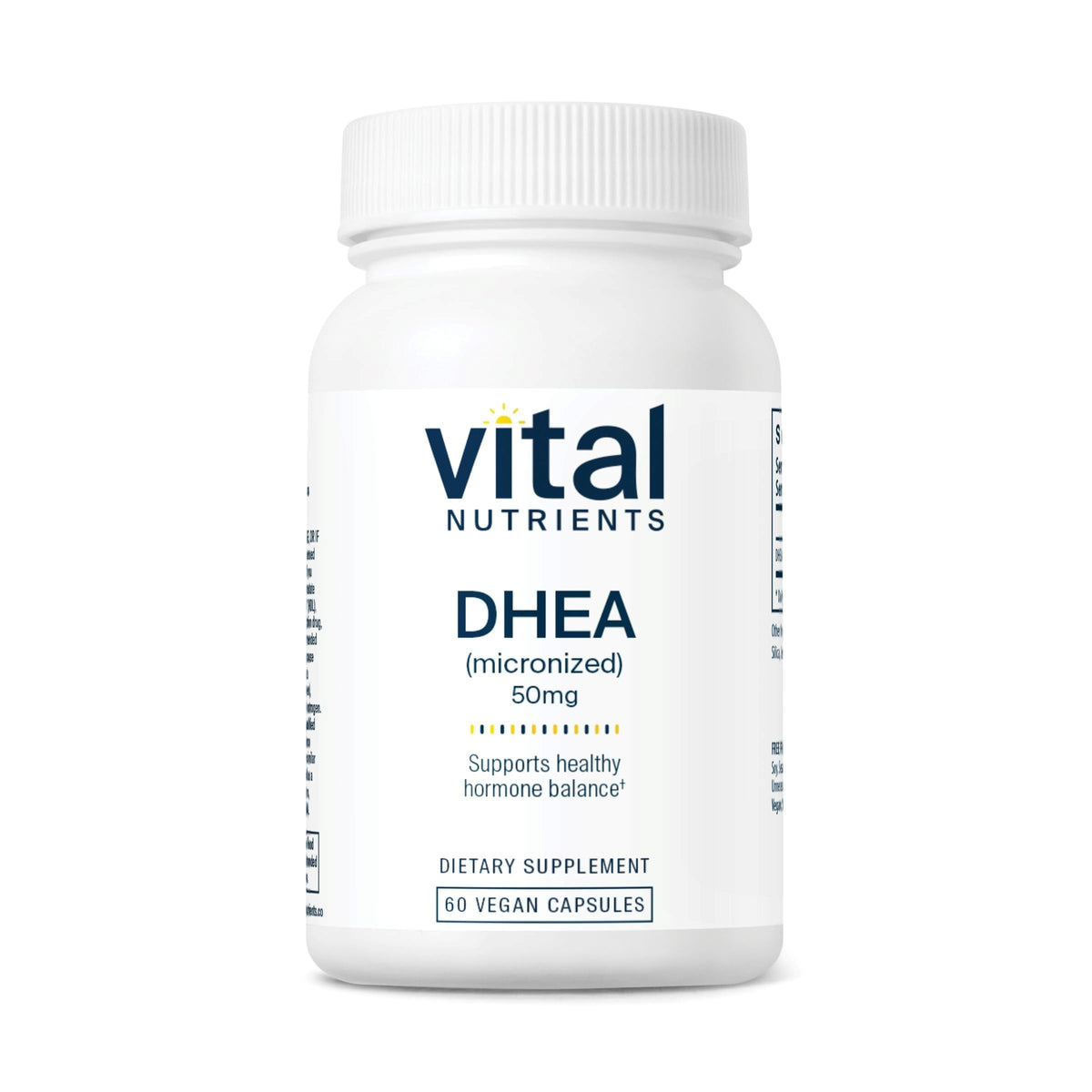 Vital Nutrients DHEA 50mg Hormone Balance - 60 Capsules