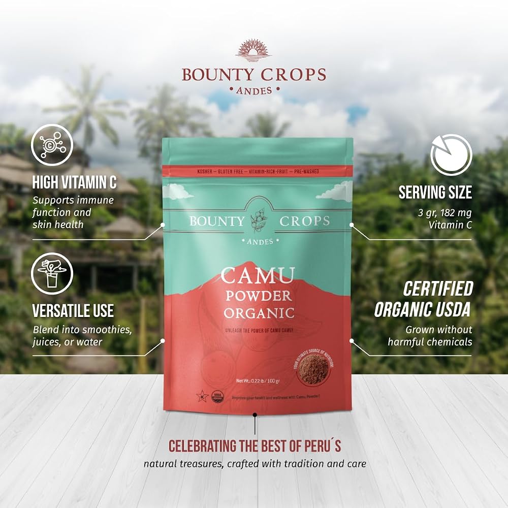 Bounty Crops Organic Camu Camu Powder - 100g - image 5