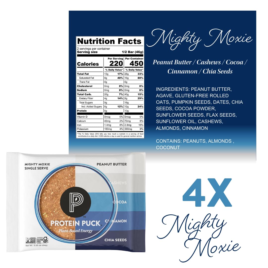 Protein Puck Plant Based Bars 16 Count 3.25 oz Full Size Parent