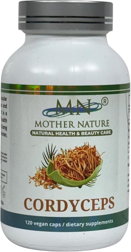 Mother Nature Cordyceps Mushroom Supplement 1000mg - 120 Capsules - image 4