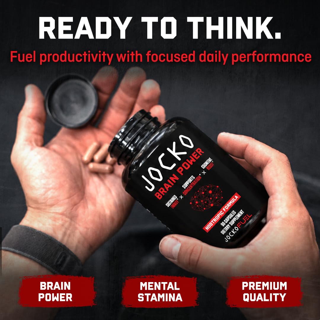 Jocko Fuel Brain Power Nootropic L-Theanine - 90 Capsules - image 8