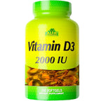 ALFA VITAMINS Vitamin D3 2000 IU Softgels - 250 Count