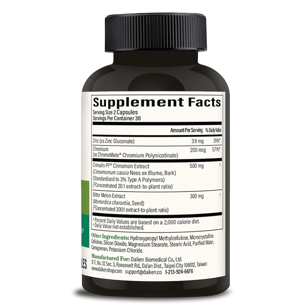 DAIKEN Bitter Melon, 60 Capsules