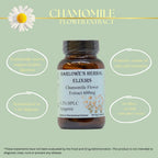 Barlowe's Herbal Elixirs Chamomile Flower Extract - 60 Capsules - image 3