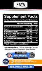 Kaya Naturals - Nitric Blast Potent All-Natural Herbal Supplement