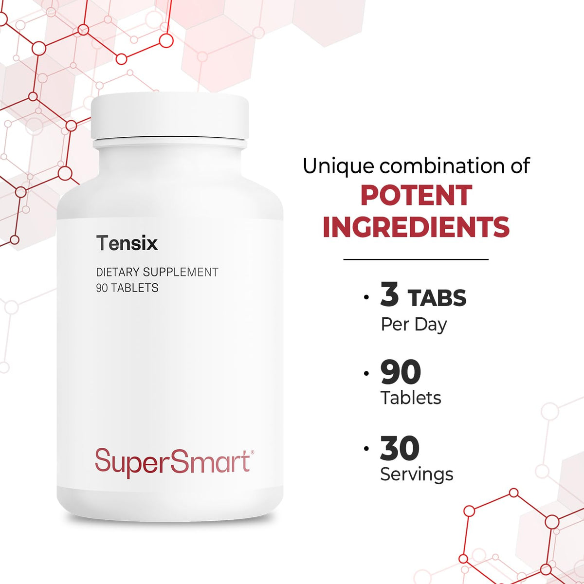 Supersmart Tensix Advanced Formula - 90 Tablets - image 5