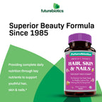 Futurebiotics Hair, Skin & Nails Beauty Multivitamin - 75 Tablets - image 4