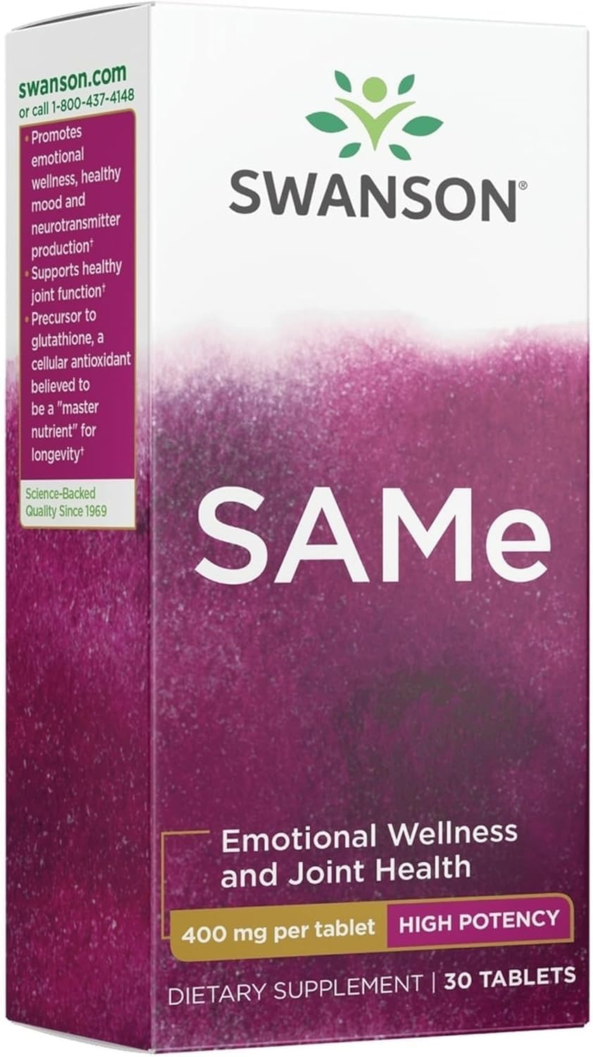 Swanson Ultra SAMe 400 mg - 30 Tablets
