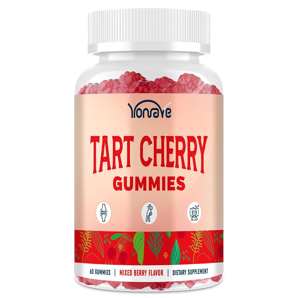 Yonrave Tart Cherry Gummies with Celery Seed Extract