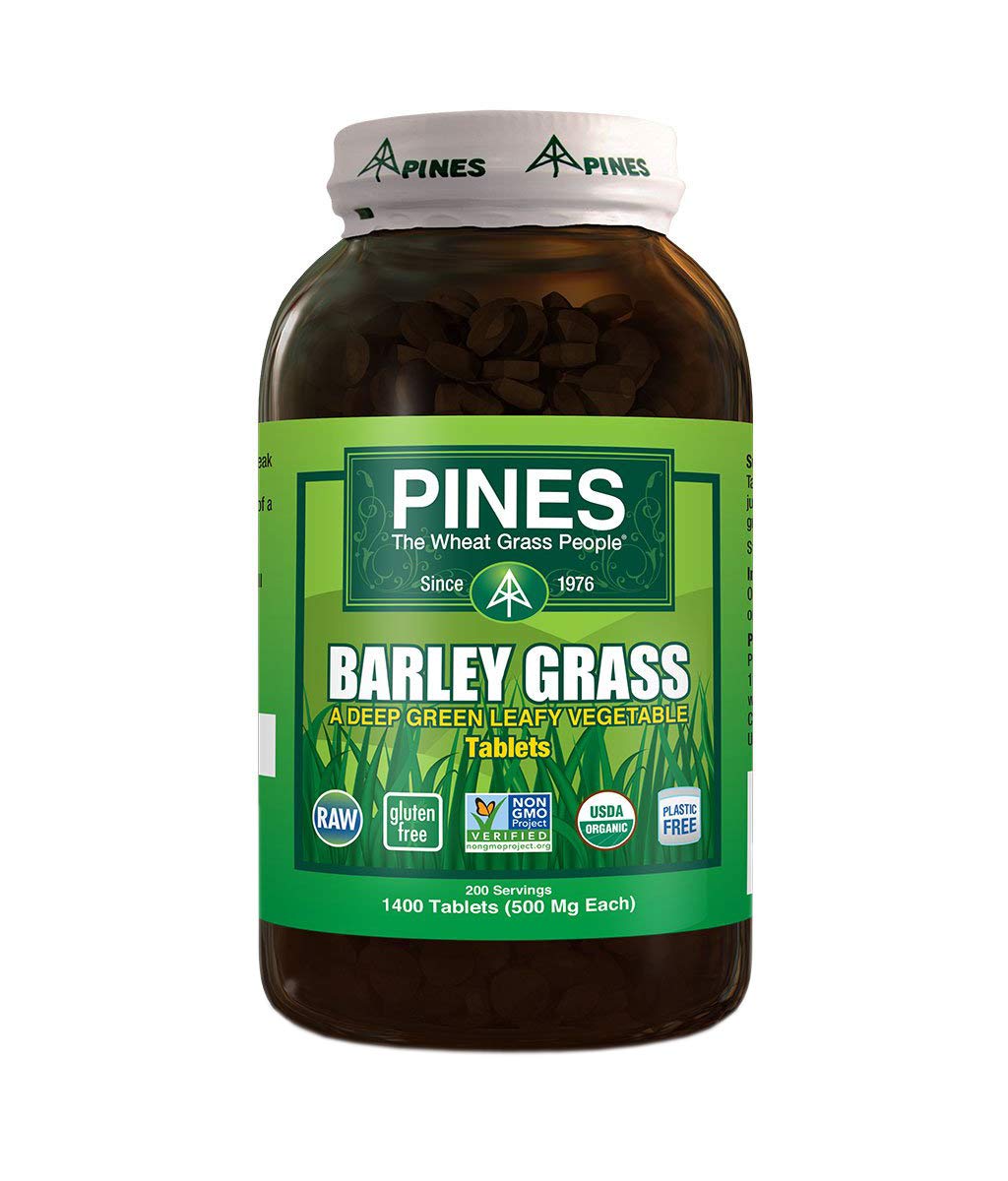 Pines Barley Grass Whole Food Supplement - 1,400 Tablets - image 4