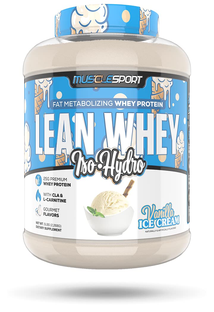 Musclesport Lean Whey Revolution Whey Protein Isolate - 5lb