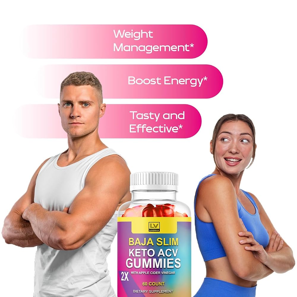 LIVORKA Baja Slim Keto Gummies with Apple Cider Vinegar - 120 Gummies - image 2