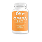 Zippi Plant-Based Omega 3-6-7-9 Supplement - 60 Softgels