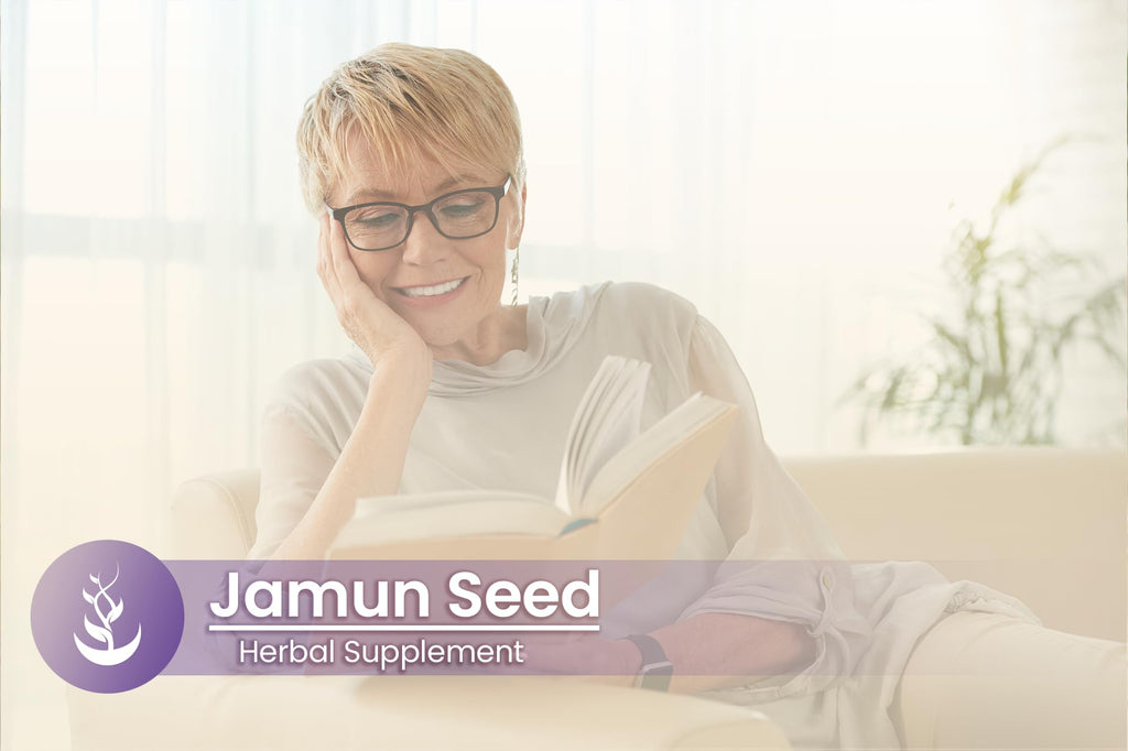 PURE ORIGINAL INGREDIENTS Jamun Seed - 100 Capsules - image 4