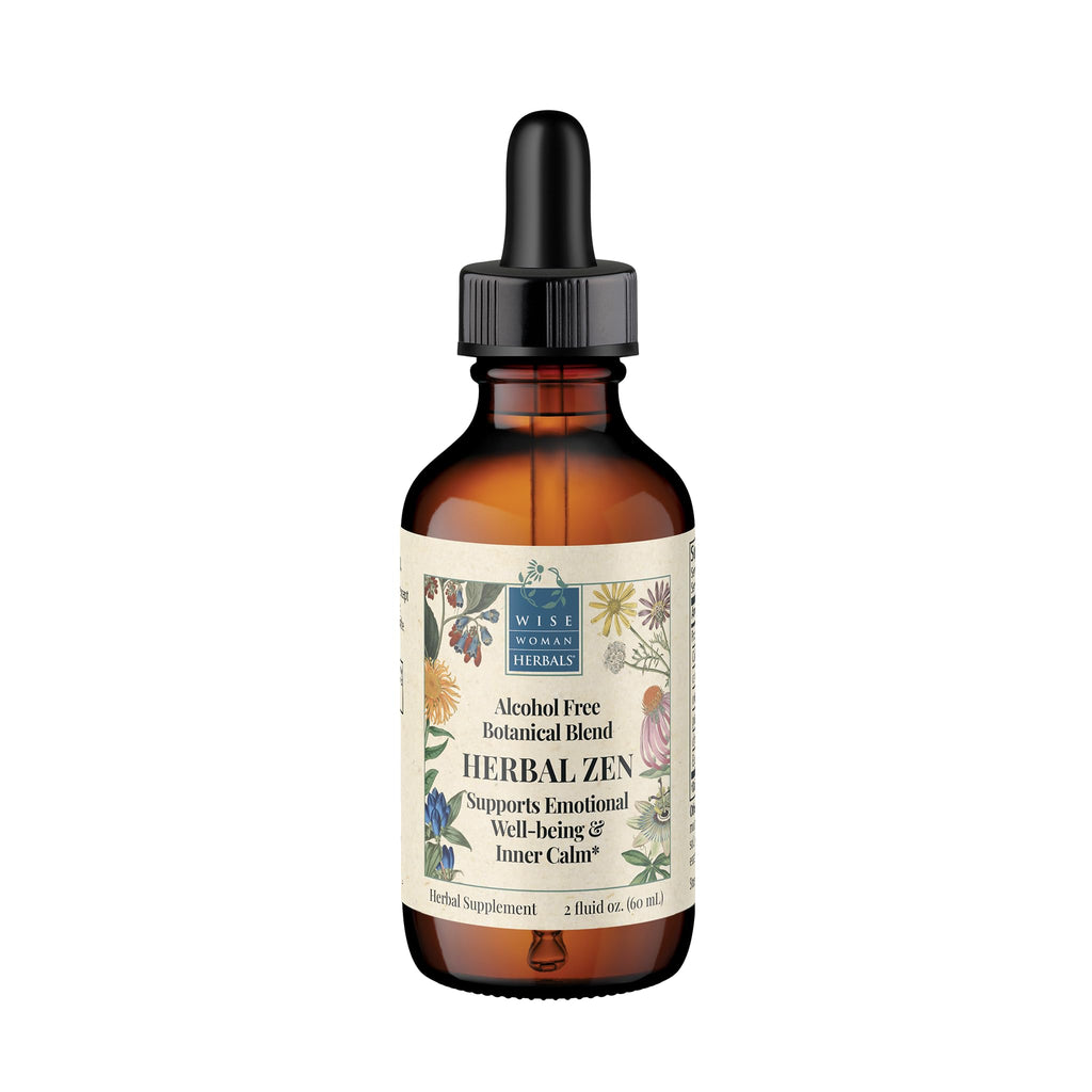 Wise Woman Herbals Herbal Zen Botanical Blend for Mood & Relaxation - 2 Fl Oz