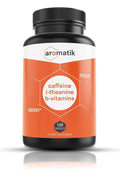 Aromatik Caffeine L-Theanine Focus Supplement - 120 Capsules
