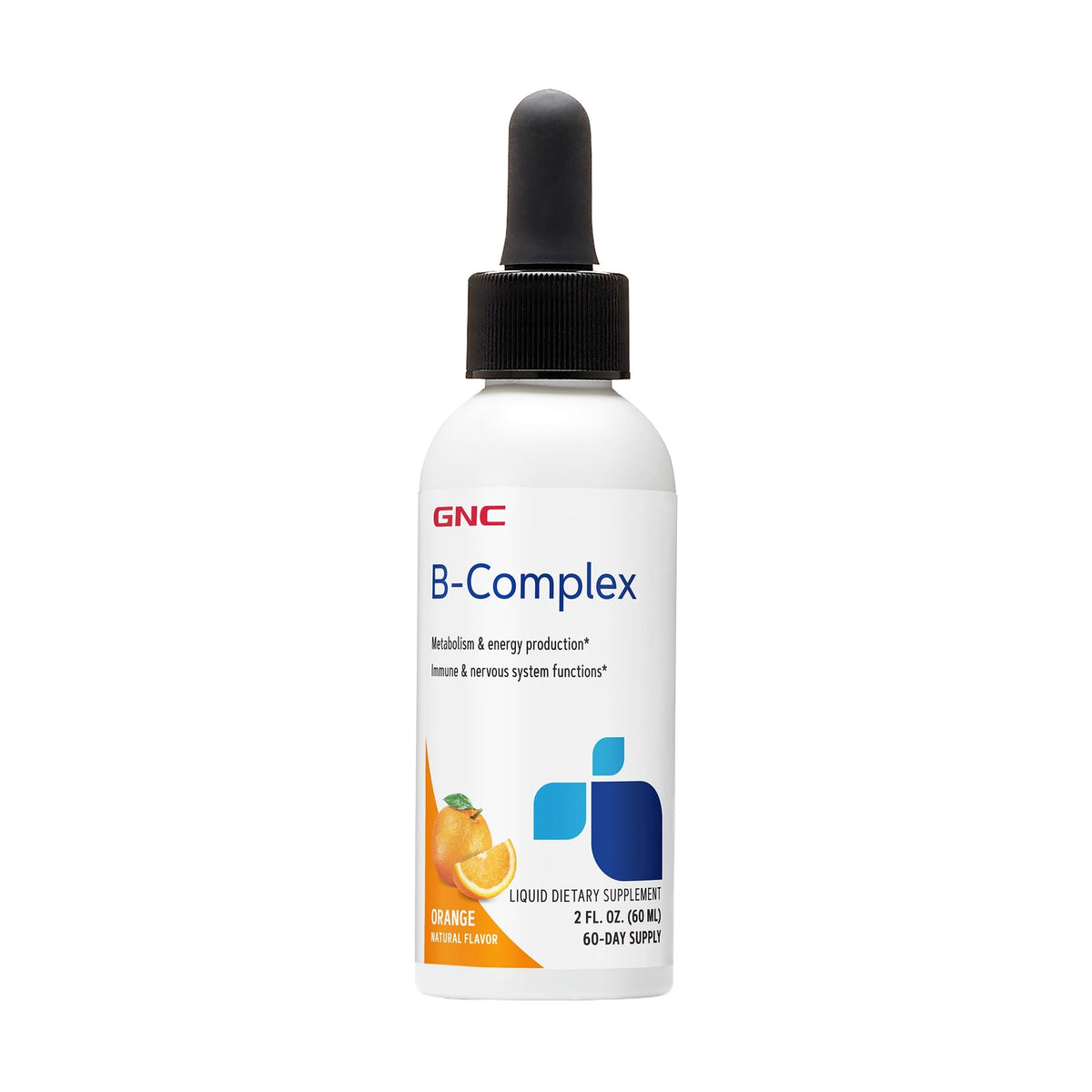GNC B-Complex Liquid Orange Energy Support - 2 fl oz