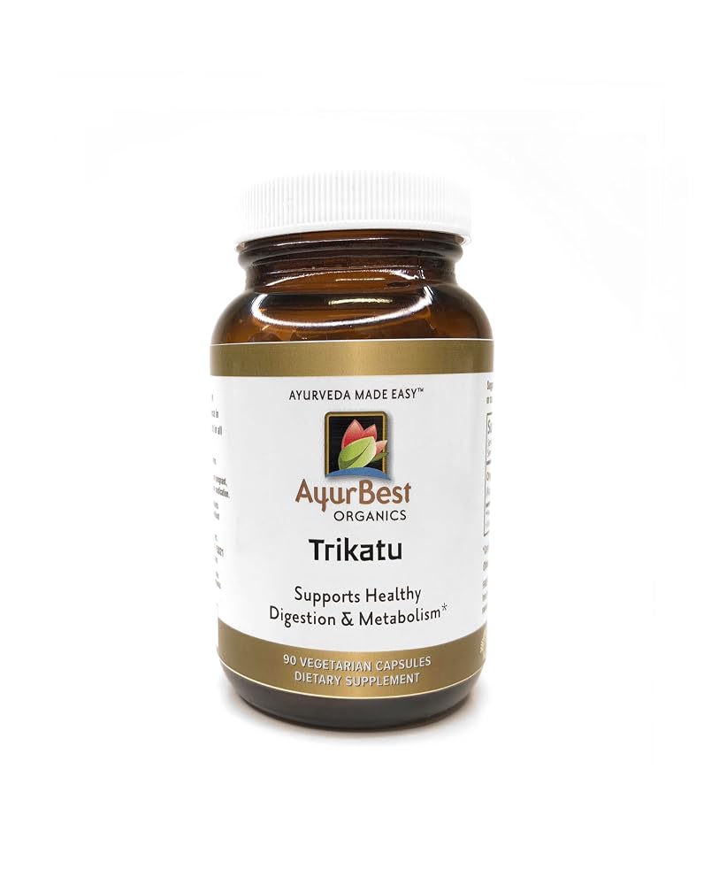 AyurBest Trikatu Herbal Supplement 500mg - 90 Capsules
