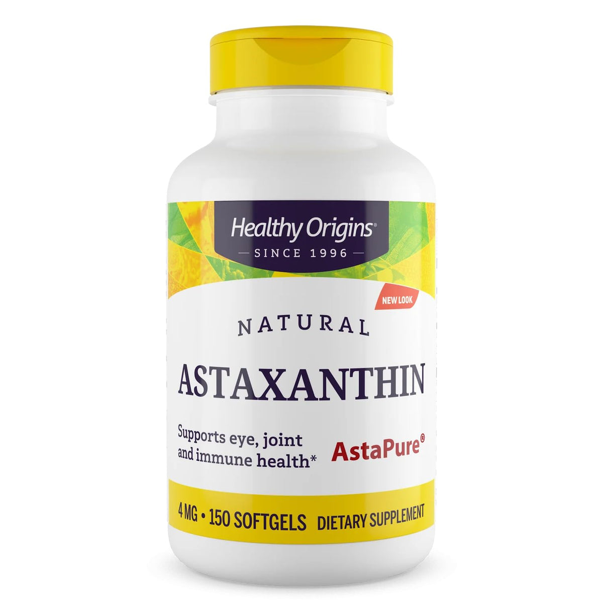 Healthy Origins Astaxanthin AstaPure 4 mg - 150 Softgels