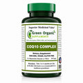Green Organic Supplements CoQ10 Complex Ubiquinone - 90 Vegetarian Capsules