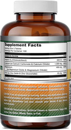 Amazing Formulas Calcium Magnesium Zinc with Vitamin D3 Supplement