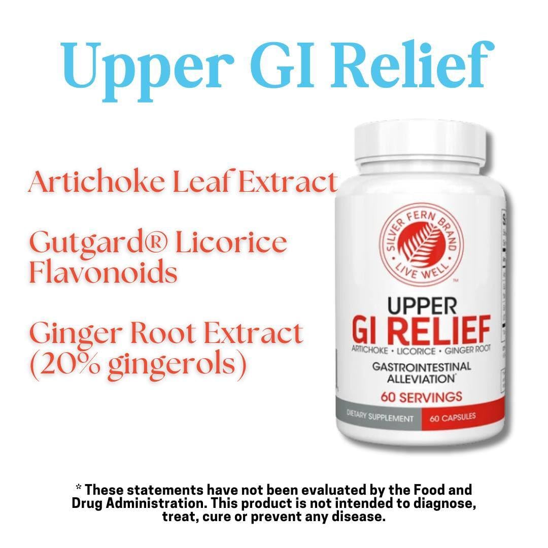 Silver Fern GI Relief - Natural Herbal Supplement - All Natural