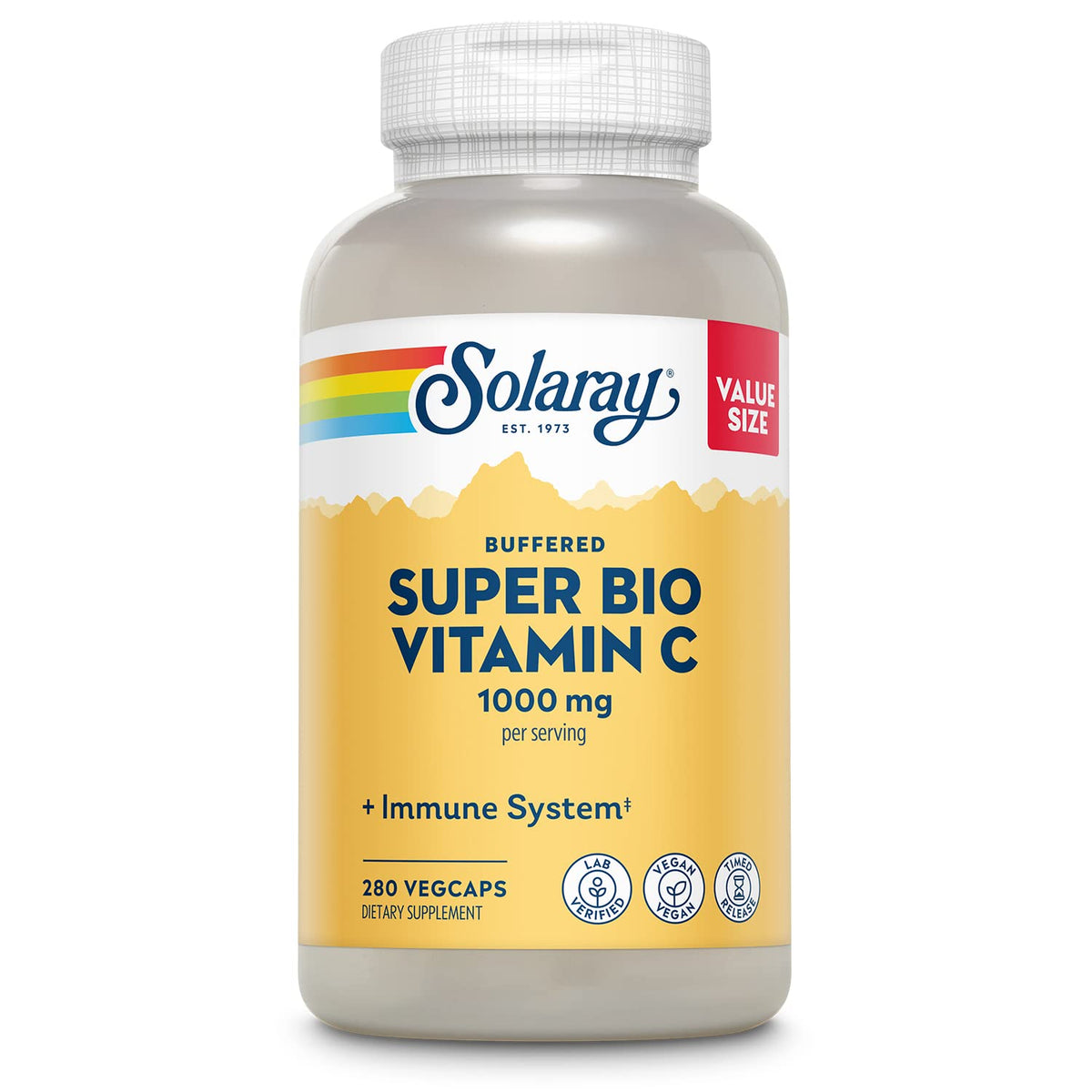SOLARAY Super Bio Buffered Vitamin C 1000 mg Time Release